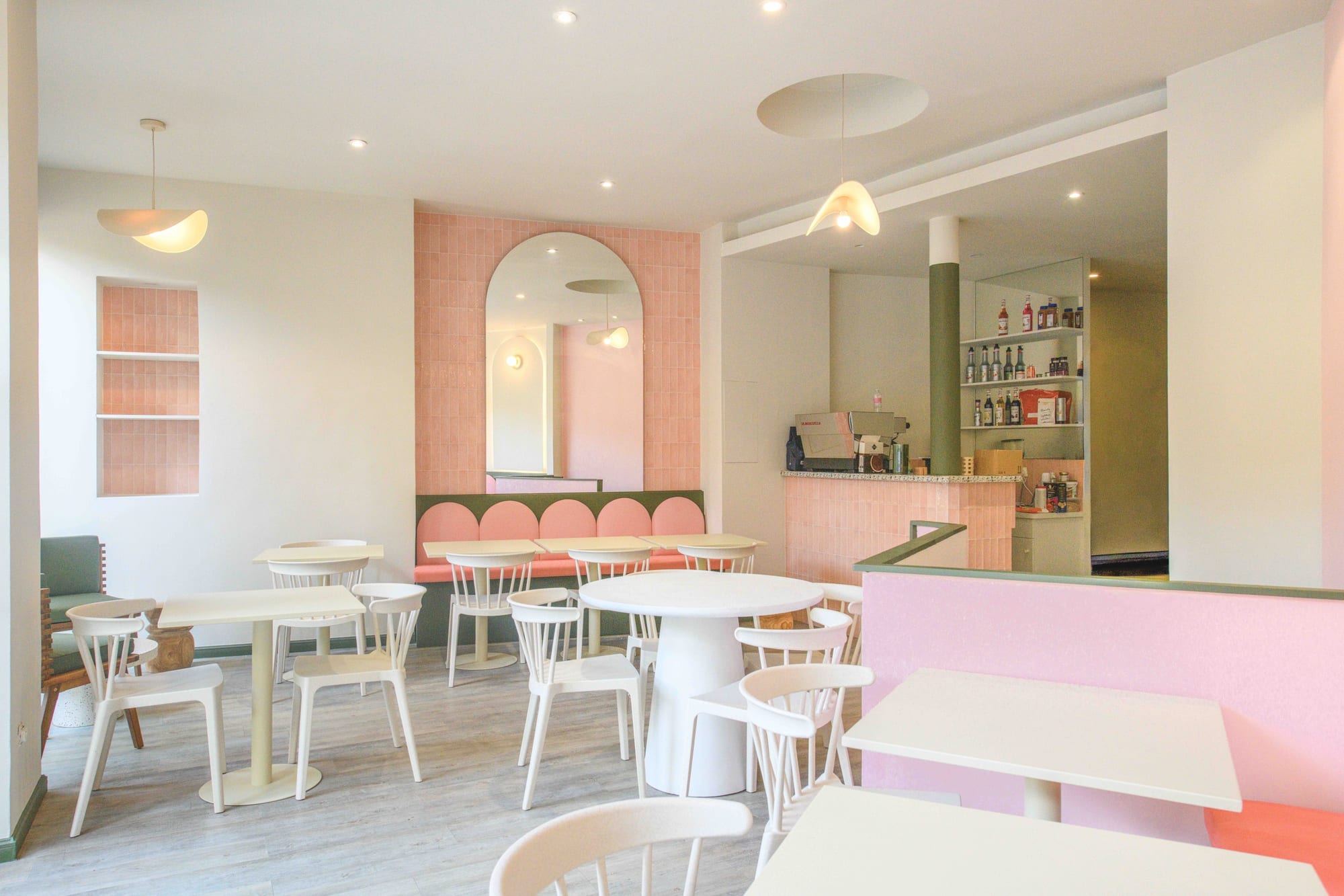 espace principale brunch coffee shop